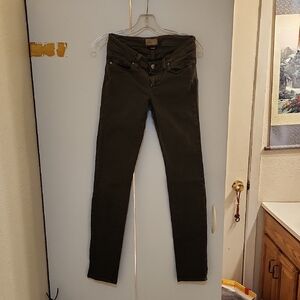 PAIGE Skinny Jeans - Deep Green